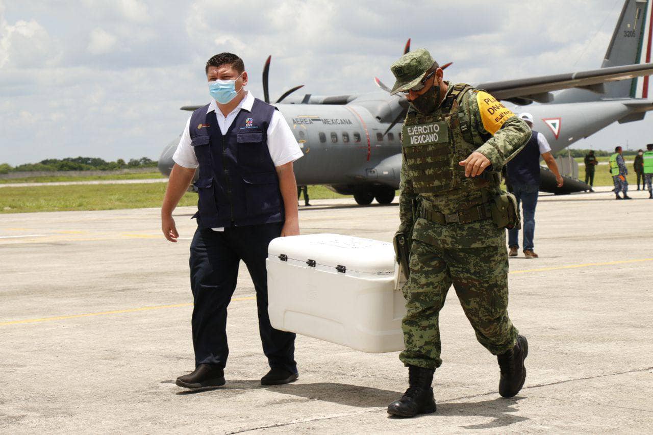 Llegan a Yucatán más de 109 mil vacunas para mayores de 30 años